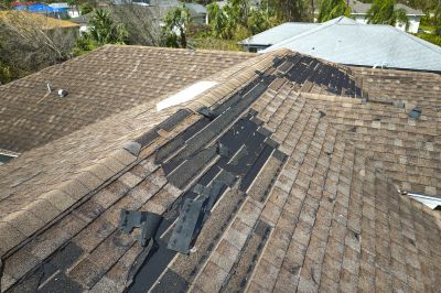Hail Damage Roof Repair detail
